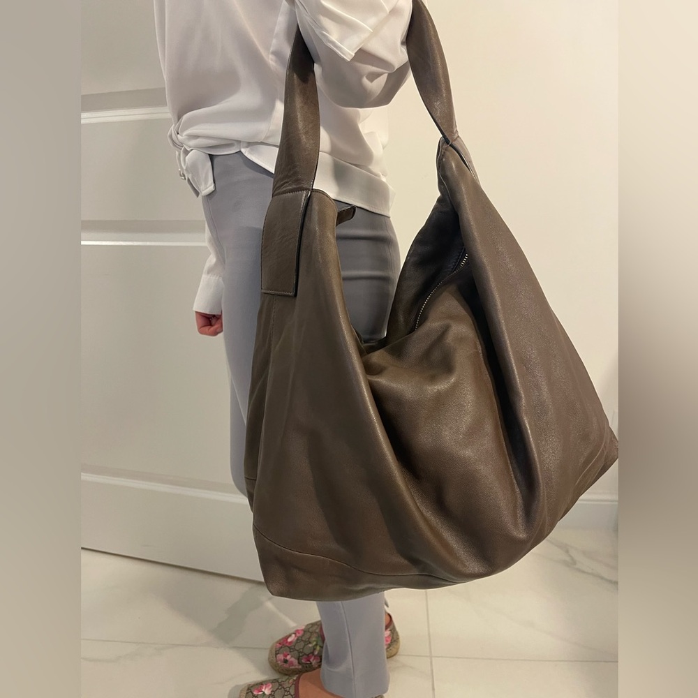 Marni Brown Leather Handbag - Picture 4 of 11